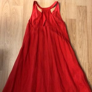 Banana Republic red swig dress 00P